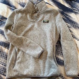 LL Bean Sweater Fleece Pullover